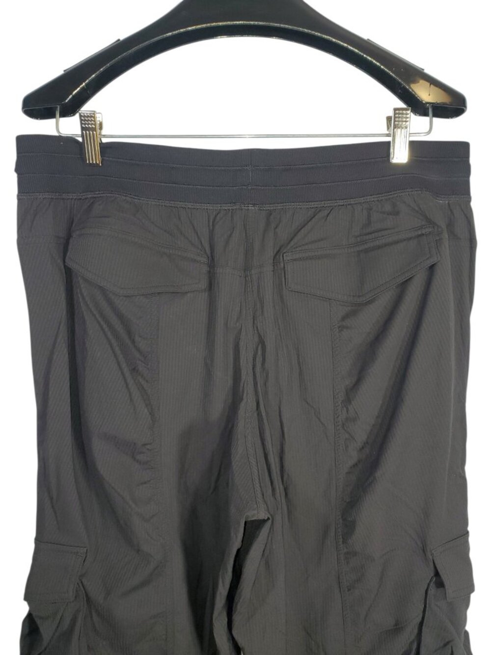 Lululemon Dance Studio Relaxed-Fit Mid-Rise Cargo Jogger Pants Women's L Black - Picture 7 of 7